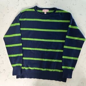 Philosophy women’s green and blue sweater, size XL